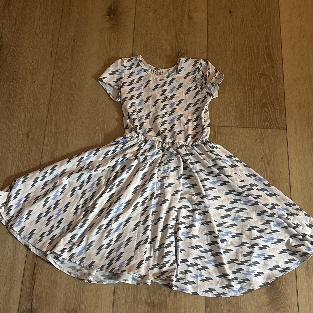 Original Release DotDot Smile lighting bolt cap sleeve COOL dress 7